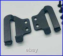 HK CC9 with TLR-7 Sub Tan Carbon & Orange Kydex Sidecar Holster IWB & OWB USA