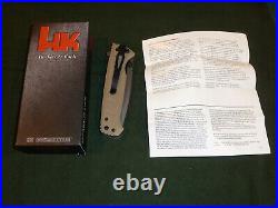 HK Espionage 14140 Heckler Koch H&K Assisted Folding Knife by Benchmade