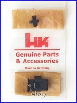 HK FACTORY ADJUSTABLE SIGHTS FOR USP TACTICAL/Suppressor Use 9MM/40/45 NEW