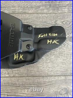 HK Full Size Paddle Holster Black Plastic Right Handed