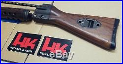 HK German Wood Stock and Handguard Set Heckler & Koch / H&K / PTR Rifle
