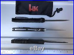 HK H&K Auto Knife Benchmade NIB, Microtech OTF Automatic Opener, Buck Knives, NR