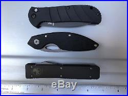 HK H&K Auto Knife Benchmade NIB, Microtech OTF Automatic Opener, Buck Knives, NR