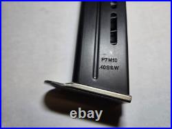 HK H&K P7M10 Magazine mag clip Heckler Koch. 40 S&W FACTORY Blued with Nickel base
