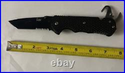 HK HECKLER & KOCH Black Pocket Knife