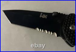 HK HECKLER & KOCH Black Pocket Knife