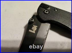 HK Heckler & Koch 14302 Mini-Ascender Black Folding Knife Discontinued