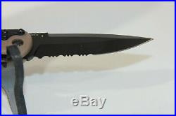HK Heckler & Koch Benchmade P30 Assisted Folding Knive #14652SBT Sand