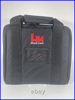 HK Heckler & Koch Black Tactical Pistol Bag Case Official MK23 P30 VP9 USP P2000