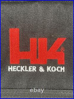HK Heckler & Koch Black Tactical Pistol Bag Case Official MK23 P30 VP9 USP P2000