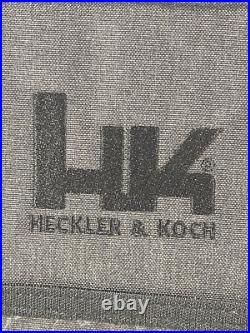 HK Heckler & Koch Grey Tactical Pistol Bag Case Officially Licensed MK23 P30 VP9
