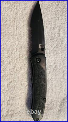 HK Heckler & Koch H&K P30 14650SBT Benchmade Pocket Knife (NO BELT CLIP)