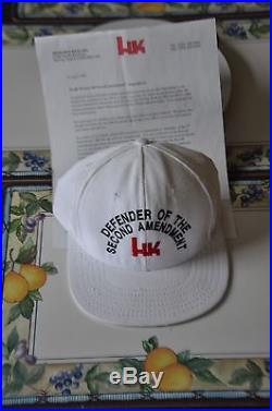 HK, Heckler Koch, Hat, Defender of the Second Amendment, rare with paperwork