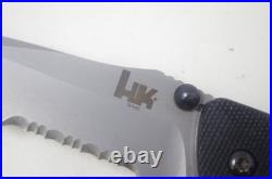 HK Heckler & Koch Nitrous Blitz Benchmade USA 154CM Assisted Knife TSA Auction