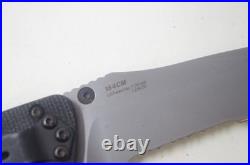 HK Heckler & Koch Nitrous Blitz Benchmade USA 154CM Assisted Knife TSA Auction