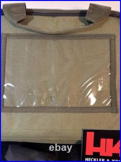 HK Heckler & Koch Tan Tactical Pistol Bag Case Official MK23 P30 VP9 USP HK45