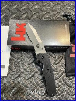 HK Knives 14300S Black Scales with a 440C Blade
