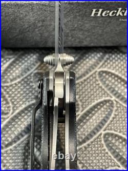 HK Knives 14300S Black Scales with a 440C Blade