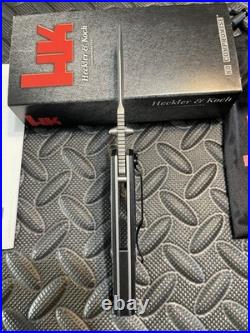 HK Knives 14300S Black Scales with a 440C Blade