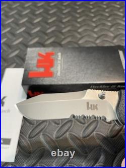 HK Knives 14300S Black Scales with a 440C Blade