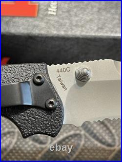 HK Knives 14300S Black Scales with a 440C Blade