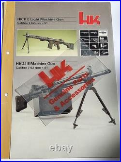 HK Models 21E/HK11E Factory Original Sales Brochure
