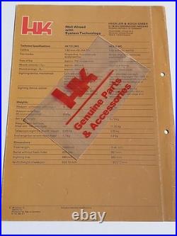 HK Models 21E/HK11E Factory Original Sales Brochure