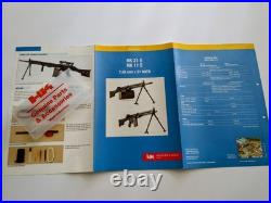 HK Models HK21E/11E Factory Original Military/ LE Sales Brochure MINT