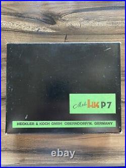 HK P7 Box, 2 Mags, Manual, Tool And Brush