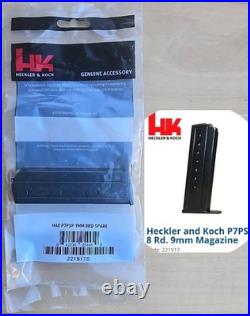 HK P7 Magazine BRAND NEW In Wrapper H&K P7PSP P7 PSP P7M8 P7M13 P7M10 Rare HTF