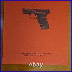 HK P7 Manual Functional Description Heckler Koch P7PSP P7M8 P7M13 P7M10 RARE