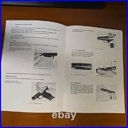 HK P7 Manual Maintenance Repair Heckler Koch P7PSP P7M8 P7M13 P7M10 P7K3 RARE