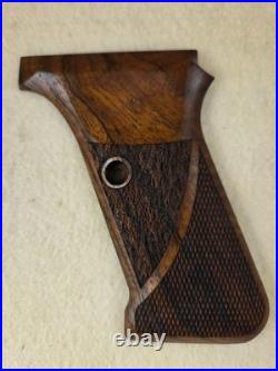 HK P7 PSP Walnut Chkd/Txtrd Pistol Grips FOR FLUSH MAG RELEASE ONLY! NO LOGO U1