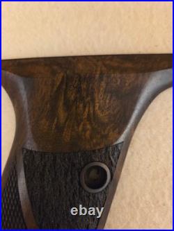 HK P7 PSP Walnut Chkd/Txtrd Pistol Grips FOR FLUSH MAG RELEASE ONLY! NO LOGO U2