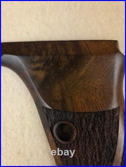 HK P7 PSP Walnut Chkd/Txtrd Pistol Grips FOR FLUSH MAG RELEASE ONLY! NO LOGO U2