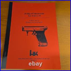 HK P7M8 P7M13 Manual Factory Instructions Maintenance Repair Heckler Koch P7 M10