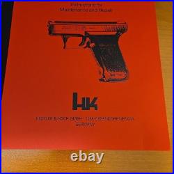 HK P7M8 P7M13 Manual Factory Instructions Maintenance Repair Heckler Koch P7 M10