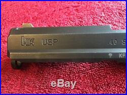 HK USP 40 S&W Complete Slide Assembly- Sights- Extractor- Firing Pin -4357