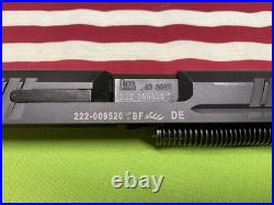 HK VP40 Complete OEM. 40 Slide Fits VP9 Frame Steel High Vis. Night Sights