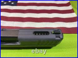 HK VP9 Complete OEM Slide With Custom Porting Bright Green Target Sights