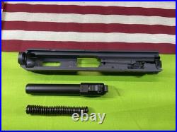 HK VP9 Complete OEM Slide With Custom Porting Bright Green Target Sights