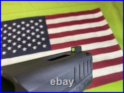 HK VP9 Complete OEM Slide With Custom Porting Bright Green Target Sights