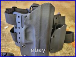 HK VP9 & HK VP40 SK THIGH RIG Kydex Holster & Mag Holster. Mill spec 2