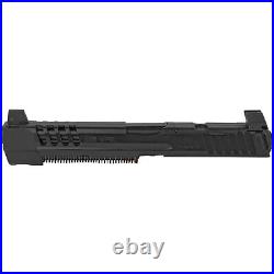 HK VP9 Long Optic Ready Complete Slide Black Steel With Suppressor Sight 51001081