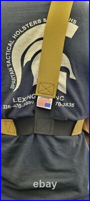 HK VP9 & VP40 SK Chest Sling & Holster Mil-Spec 2 webbing/buckles Universal