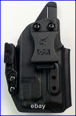 HK VP9 With TLR-7 A IWB Kydex Holster + Concealment Claw Buck's Holsters