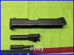 HK VP9SK Complete OEM 9mm Slide With Steel High Visibility Night Sights