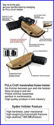 HK VP9SK Holster IWB Kydex Holster Custom Fit Heckler & Koch (H&K) HK VP9 VP9SK