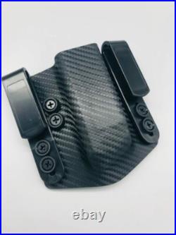 HK vp9 Black Carbon Fiber Kydex IWB Holster, Mag Pouch, Wallet Set USA Made HK vp9 Black Carbon Fiber Kydex IWB Holster, Mag Pouch, Wallet Set USA Made