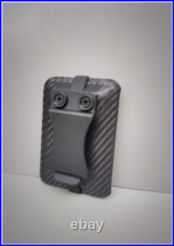 HK vp9 Black Carbon Fiber Kydex IWB Holster, Mag Pouch, Wallet Set USA Made HK vp9 Black Carbon Fiber Kydex IWB Holster, Mag Pouch, Wallet Set USA Made